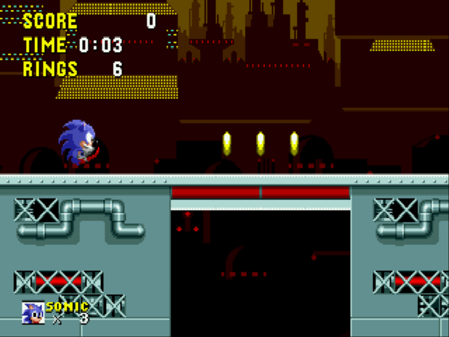 Sonic 1 - Bouncy Edition Screenshot 1